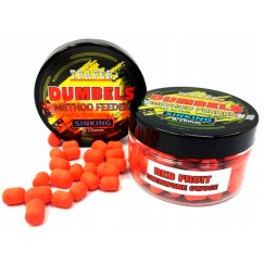 Бойлы Traper Boilies Dumbels Sinking 8-10 мм/50 г Czerwone owoce (Красные фрукты)